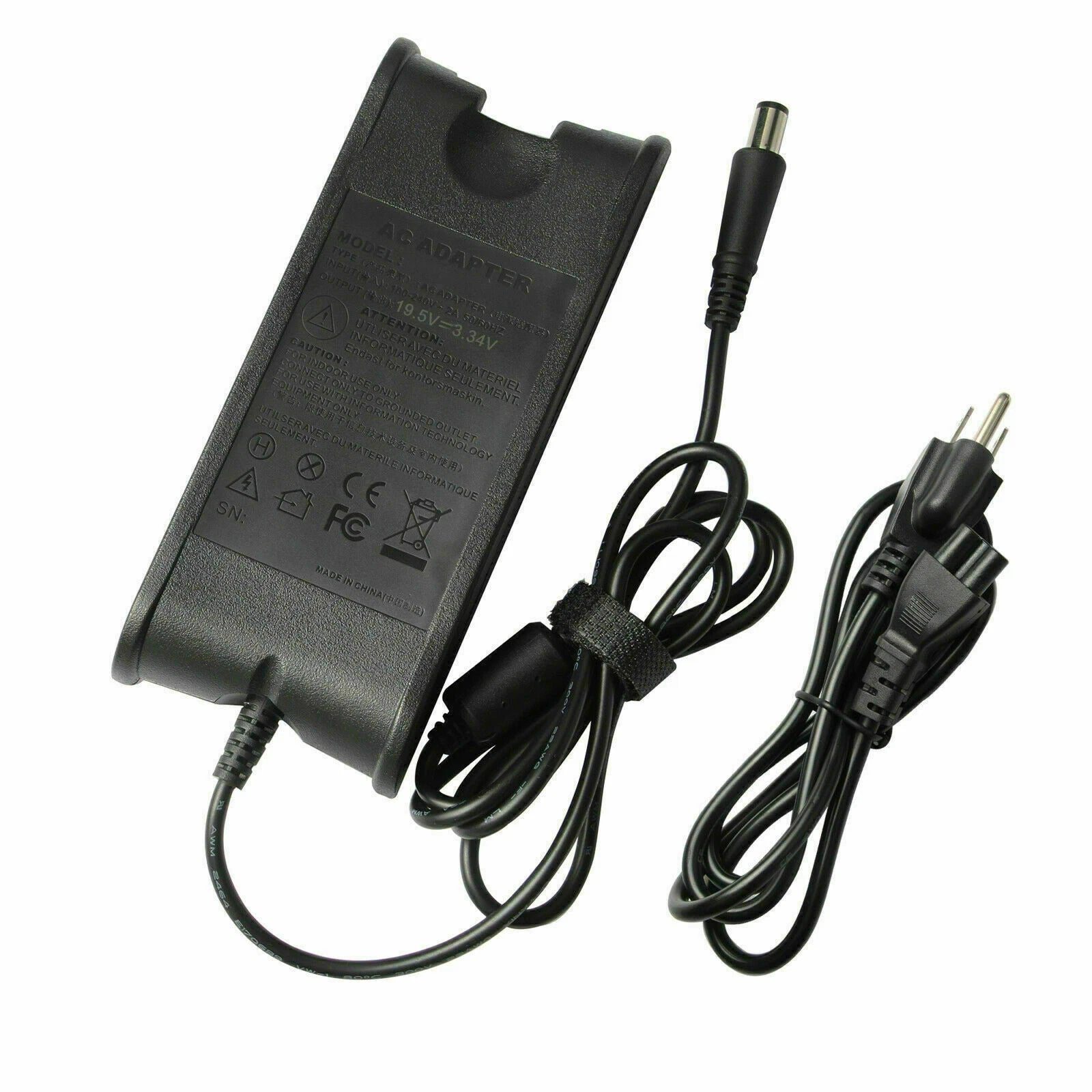 AC Adapter for Dell D3100 USB Triple Display Ultra HD 4K Wireless Dock Station