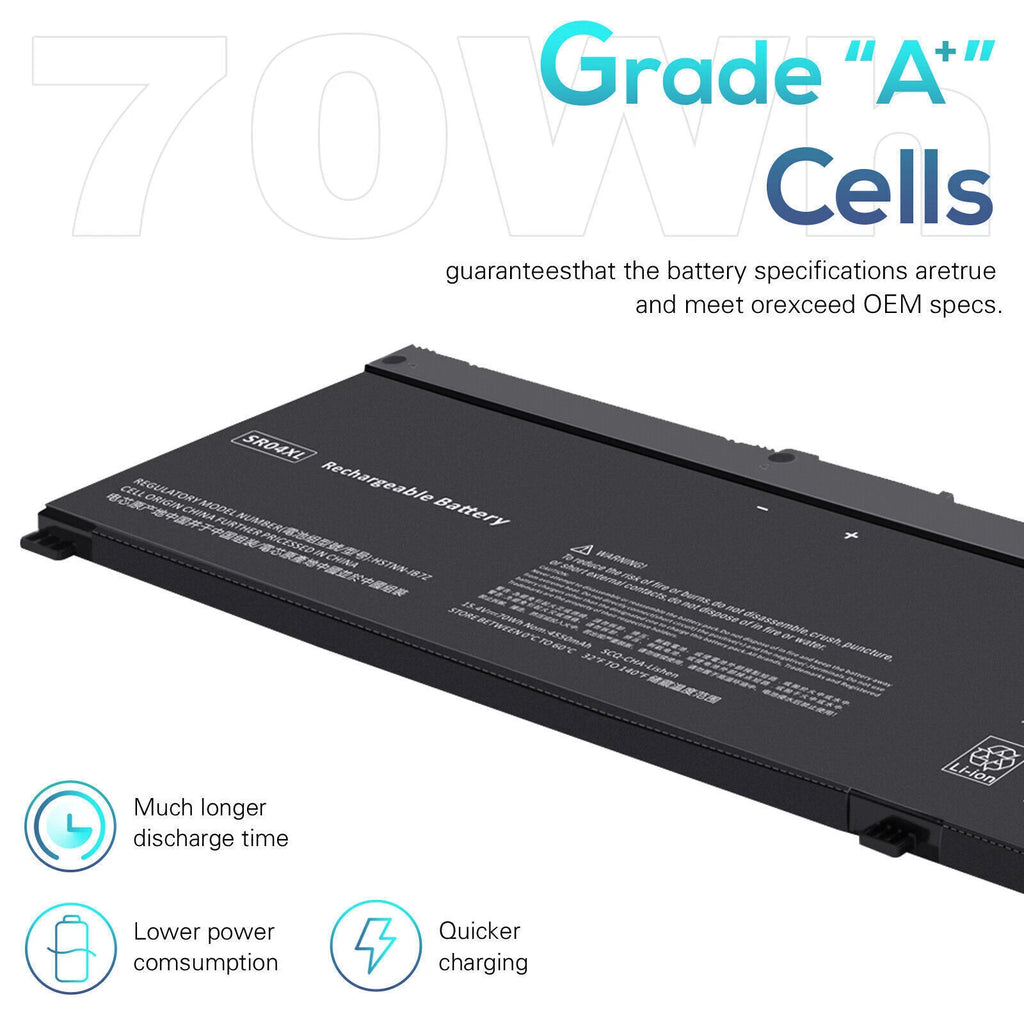 SR04XL Battery For HP Omen 15-CE 15-DC 15-CB HSTNN-DB7W 917678-2B1