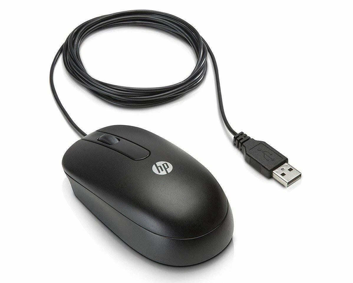 Genuine HP 672652-001 (MOFYUO) 2 Button Wired USB Optical Mouse