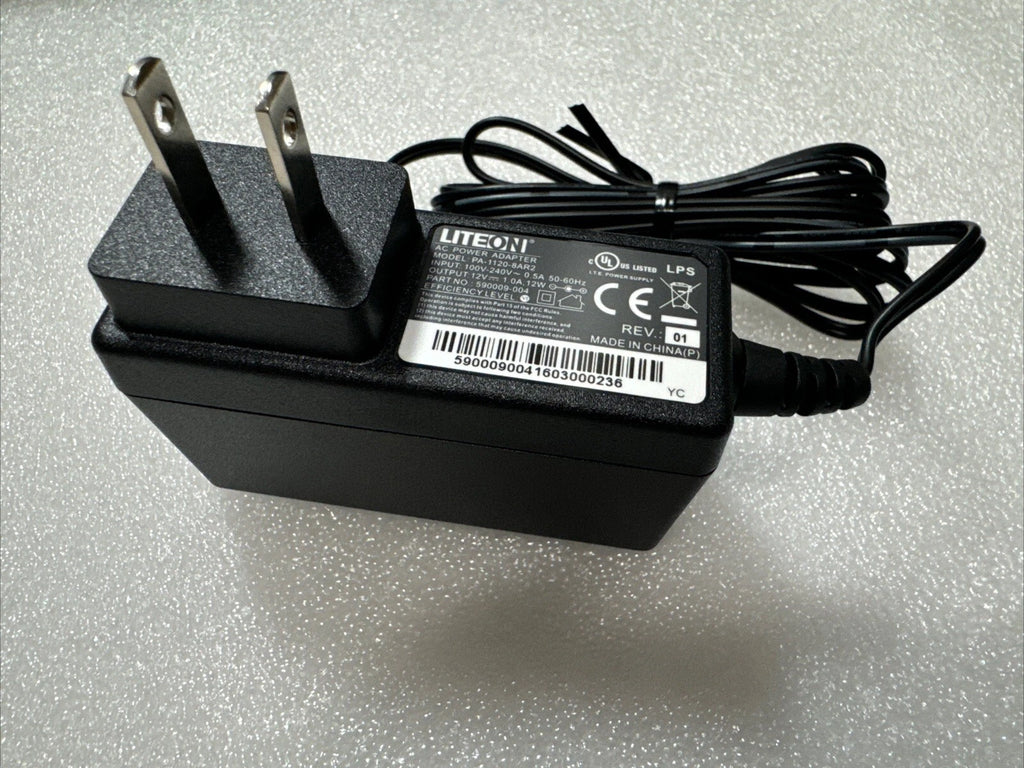 Lot of 2 - Liteon 12V 1A AC DC Power Supply Adapter 12W Charger PA-1120-8AR2