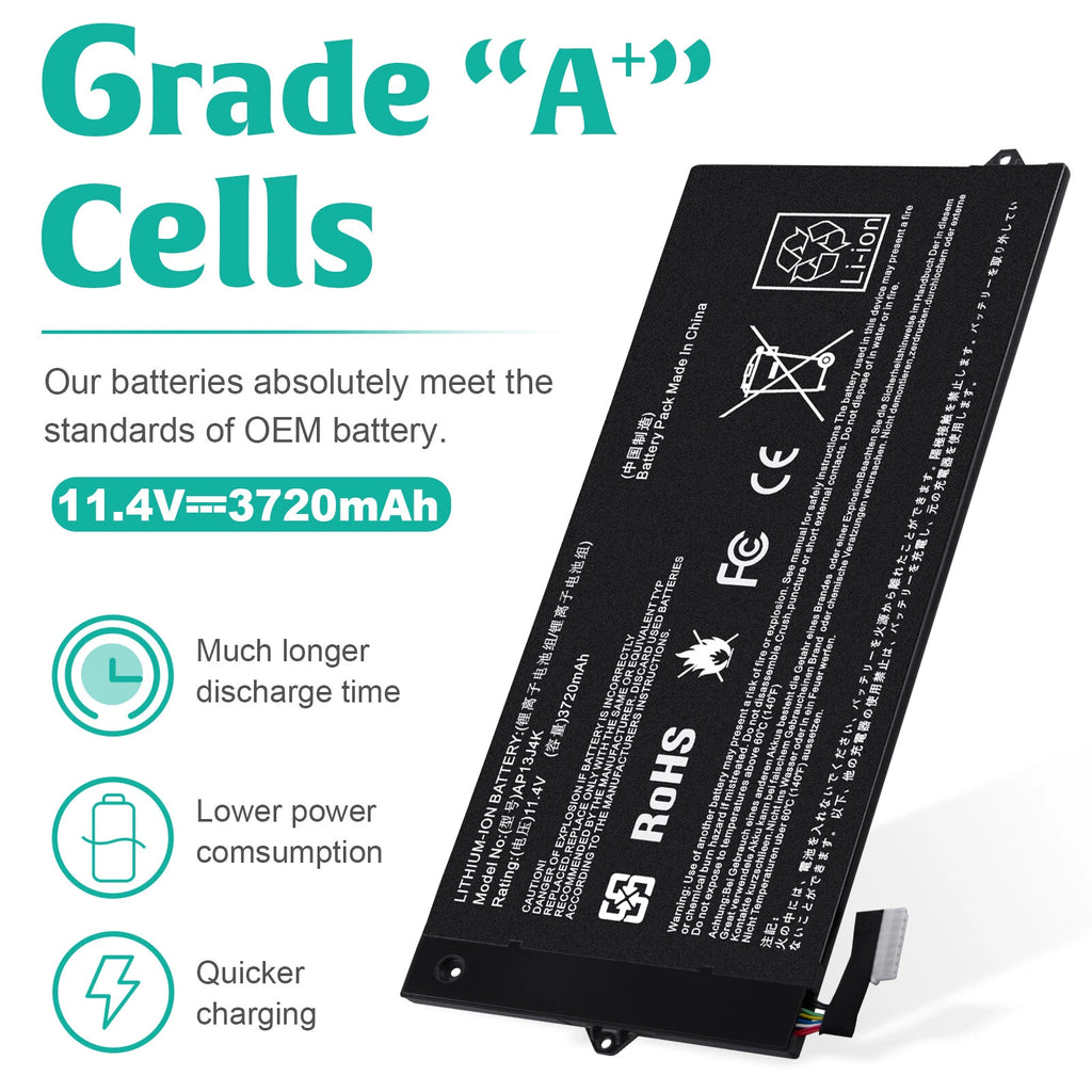 AP13J3K AP13J4K Battery for Acer Chromebook 11.6" C720-2848 C720 C740 14 CB3-431