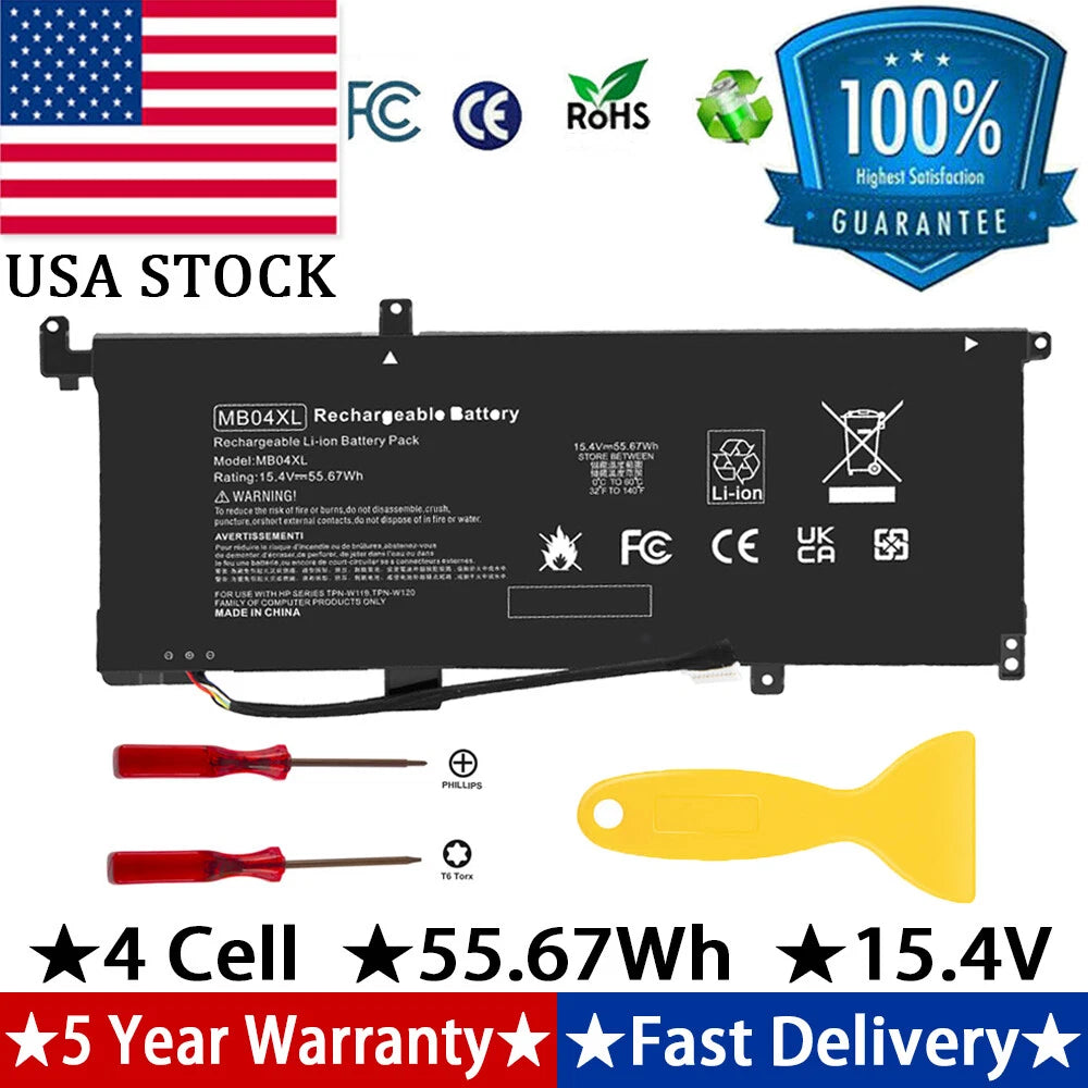 MB04XL Battery For HP ENVY X360 M6-AQ103DX 15-AQ 15-AR 844204-855