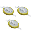 3x CR-2032/F2N 3V Lithium Coin Battery SMD (SMT) Tabs PC CMOS Power