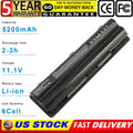6 CELL Laptop Battery for Dell XPS 14 15 17 L502x L702x JWPHF J70W7 R795X WHXY3