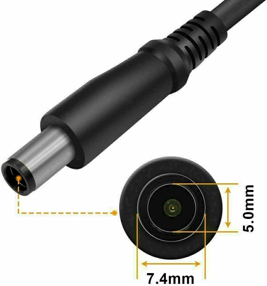 65W / 90W For Dell Latitude 14 series Power Cord Supply Adapter AC Charger US