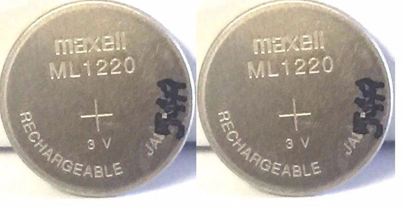 Brand New "2" FDK ML1220 Rechargeable 1220 3V CMOS Backup Battery