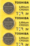 Toshiba CR2025 CR 2025 3V LITHIUM Batteries x 3