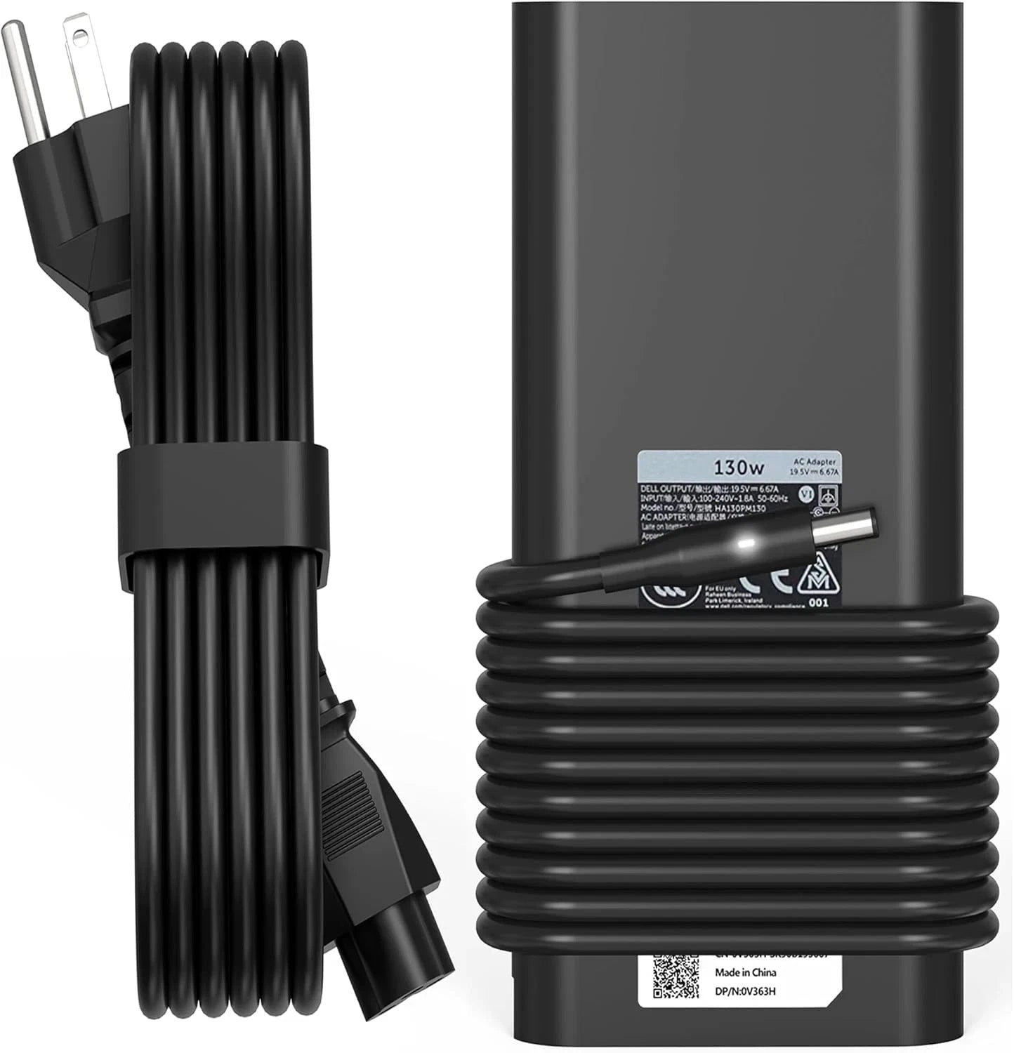 Genuine OEM 130W Adapter Charger Round Tip 4.5*3.0mm For Dell OptiPlex 5060 5070
