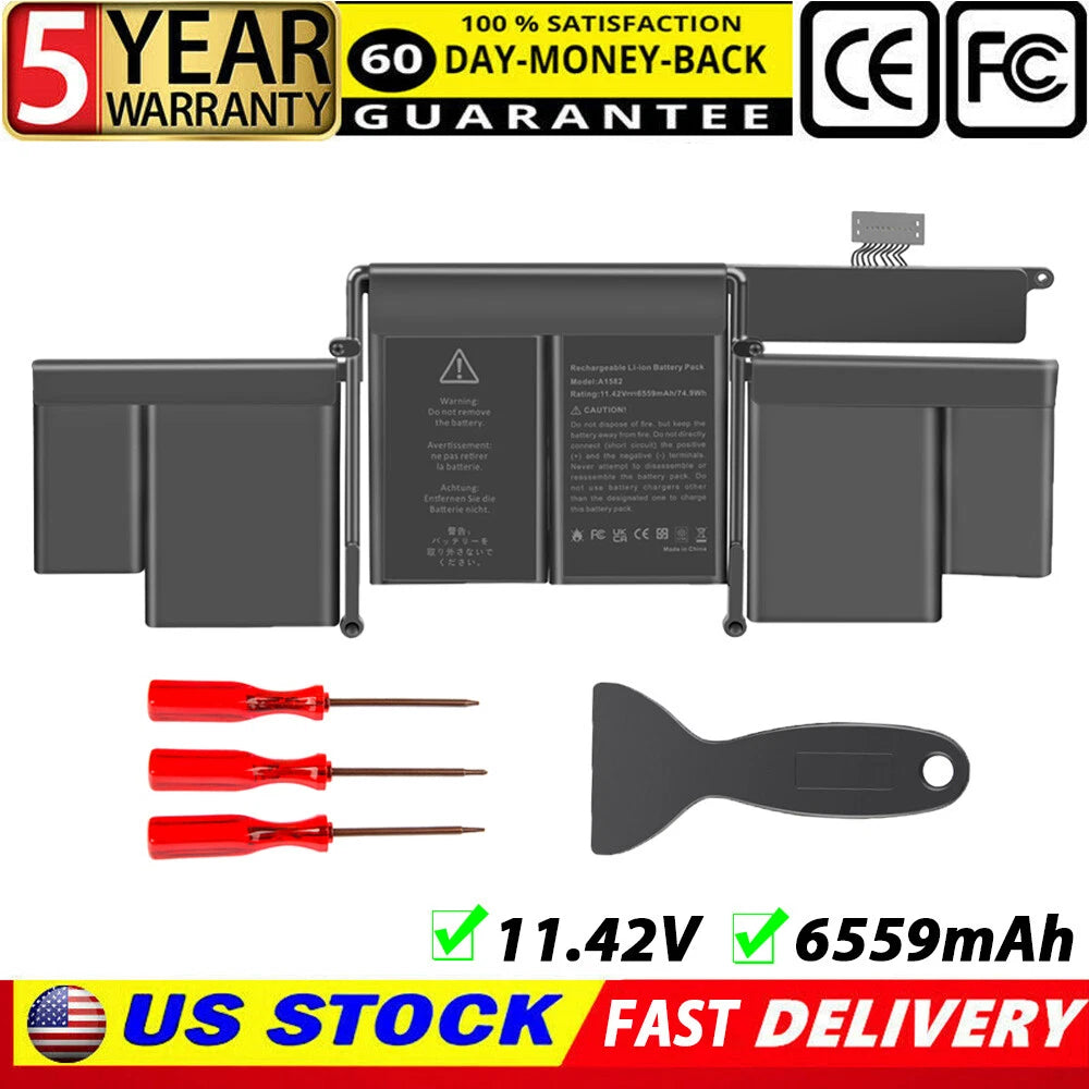A1582 A1502 Battery For Apple MacBook Pro Retina 13"Early 2015 Mid 2014