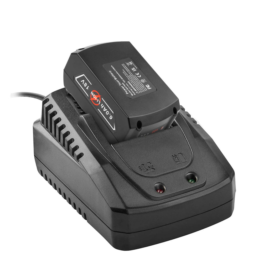 Battery Charger For Bosch 18V BAT609 BAT621 BAT611 BAT612 BAT618 BAT618G USA