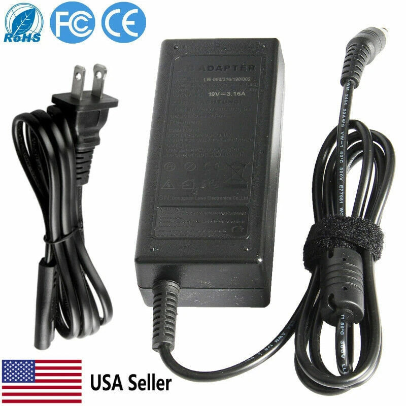 Adapter Charger for SAMSUNG Netbook NP-N110 NP-N130 NP-N140 NP-N150 NC10 NC20