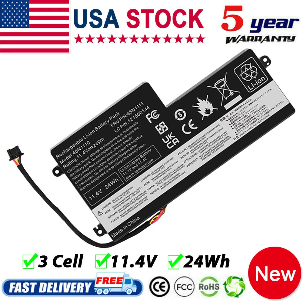 Battery for Lenovo ThinkPad T440S T440 T450s T460 X240 S440 S540 45N1108