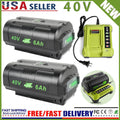 6.0Ah For Ryobi 40V Battery Charger Lithium OP4060 OP4030 OP4050 OP40602 OP40261