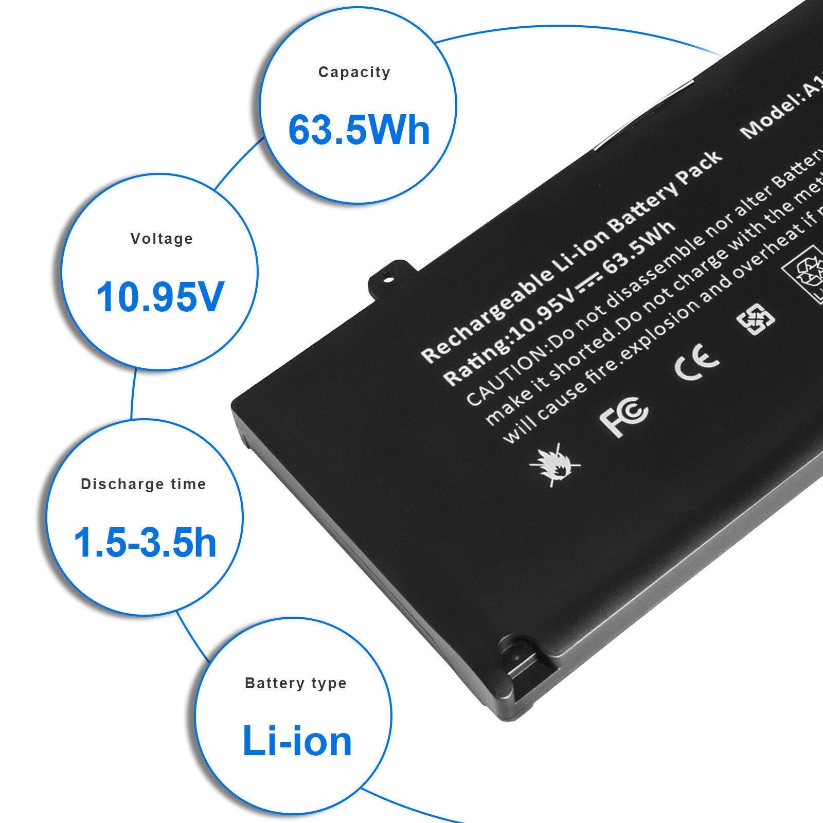 A1322 Battery For Apple MacBook Pro 13" A1278 Mid 2009 2010 2011 2012/Charger