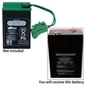 PEG PEREGO 6 VOLT 6 V JOHN DEERE TRACTOR REPLACEMENT RECHARGEABLE BATTERY NEW