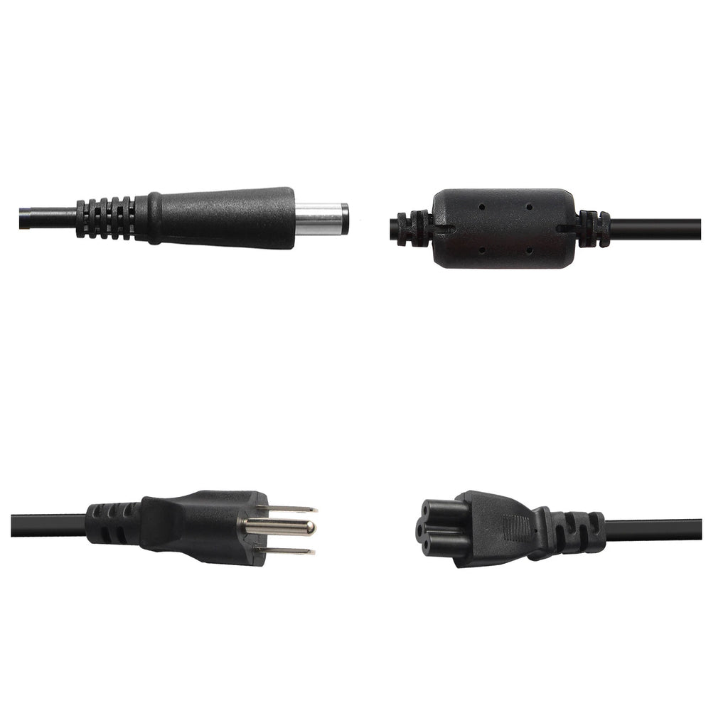 AC Adapter Laptop Charger For Dell 19.5V 3.34A 65W 4.5mm Barrel Tip