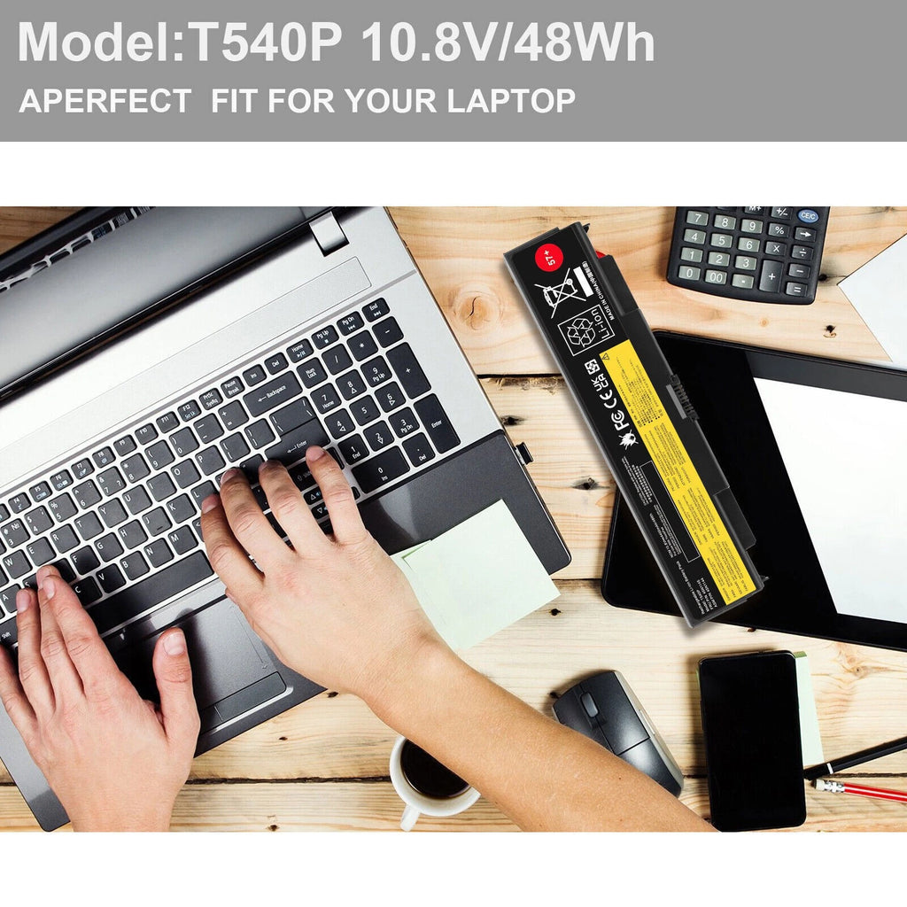 6/9Cell Battery For Lenovo ThinkPad T440P T540P 45N1152 45N1153 45N1162 57+/57++