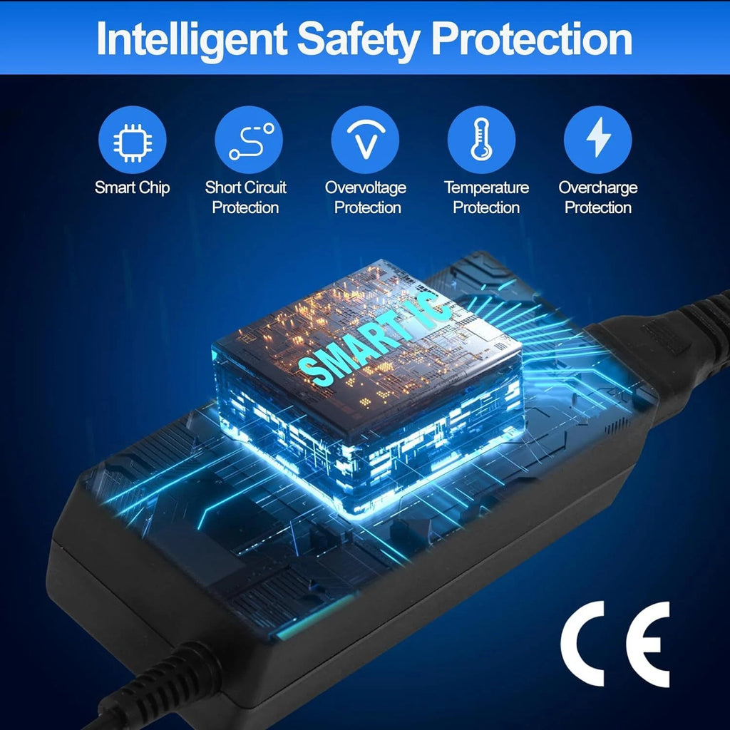 65W AC Adapter Charger blue tip 19.5V 3.33A For HP Pavilion 710412-001 4.5*3.0mm