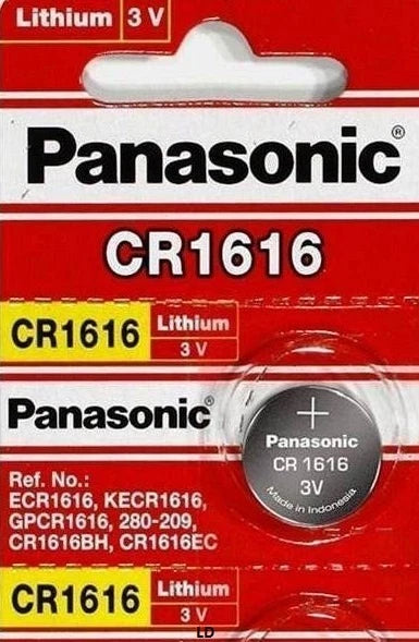 CR 1616 PANASONIC LITHIUM BATTERIES (10 piece) 3V Watch New Authorized US Seller