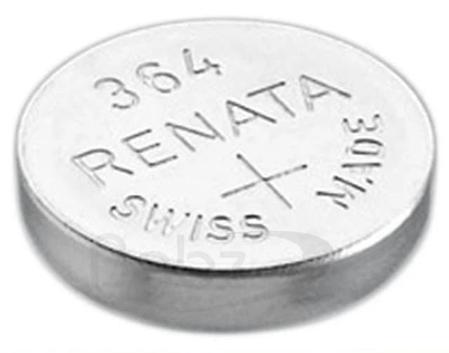 Renata Silver Oxide 364 Button cell battery