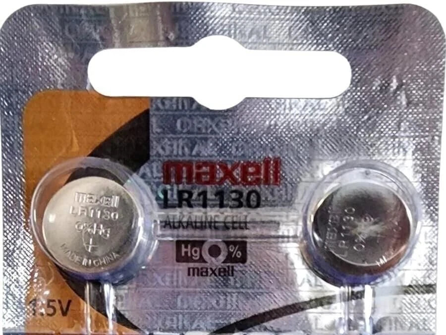 2PC Maxell LR1130 189 389 Alkaline Coin Cell Battery