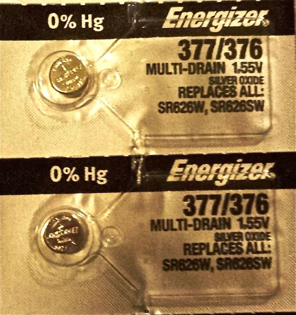 ENERGIZER 377/376 SR626SW SR626W (10 Piece) BATTERIES NEW SEALEDAuthorize Seller