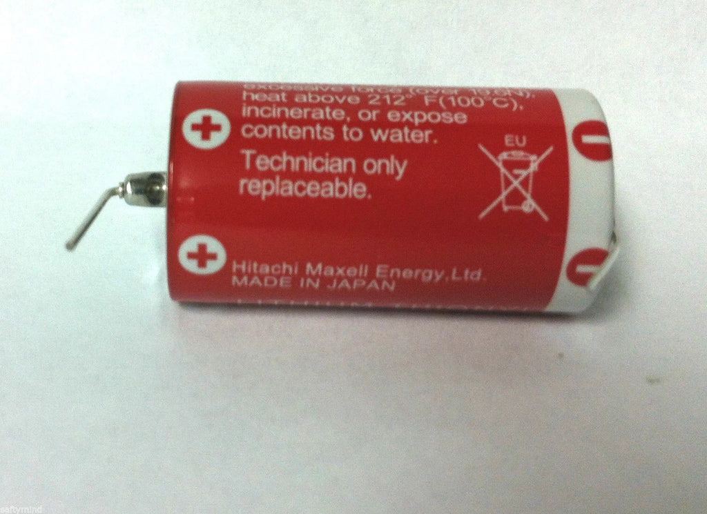 Brand New Maxell ER17/33 3.6V 1600mAh Lithium Thionyl Chloride Battery with Pin