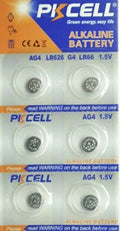 AG4 LR626 PKCELL Battery (6 piece) LR66 377 377A 626 177 V377 US Seller
