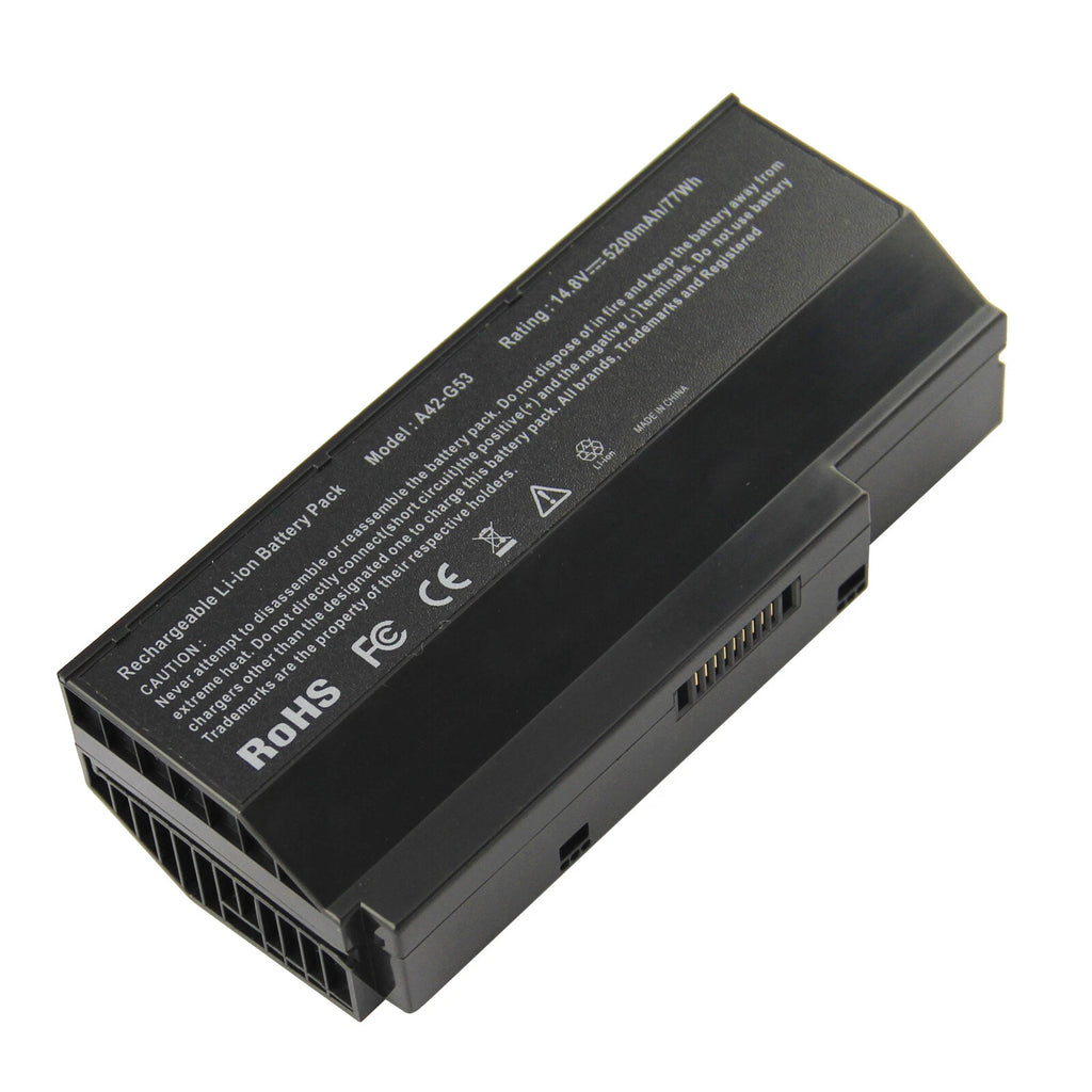 New 5200mAh A42-G73 Battery for Asus G73 G73JH G73JW G73SW Series G73-52