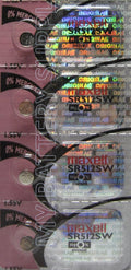 4 NEW MAXELL 335 SR512SW WATCH BATTERIES