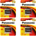 Panasonic CRP2 EL233A K233LA 5024LC Lithium Photo 6v Battery, 4 Pack