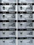 10 Pk 319 Energizer Watch Batteries