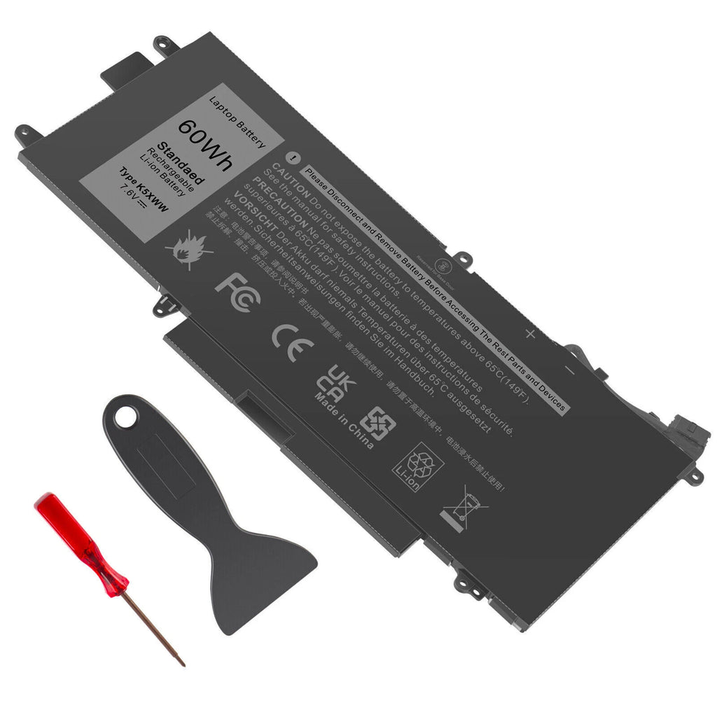 ?LOT 1-100 K5XWW BATTERY FOR DELL Latitude 5289 7389 7390 2 in 1 71TG4 60Wh NEW