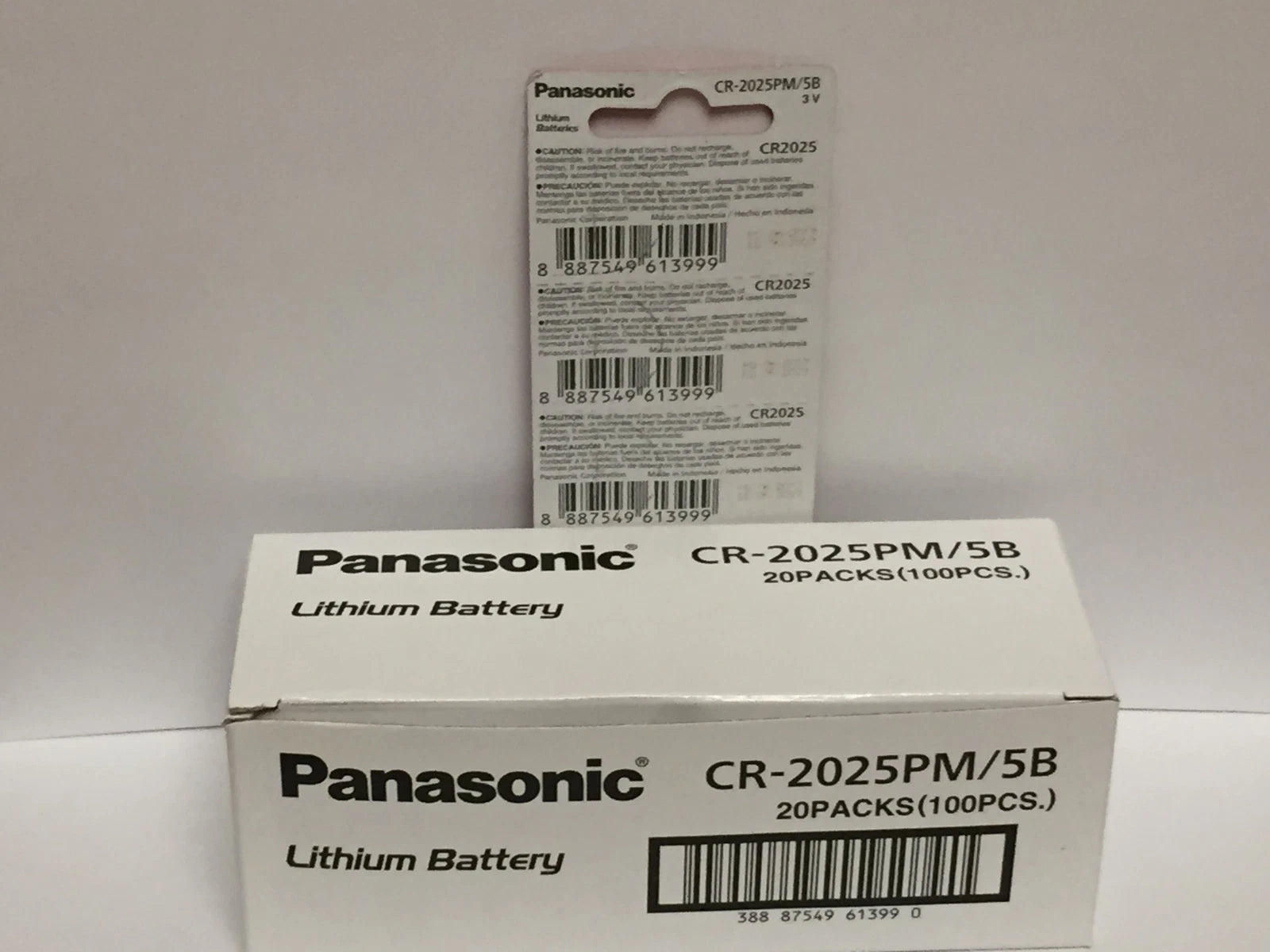 50 Fresh Panasonic CR2025 DL2025 ECR2025 3V Lithium Coin Battery Exp 2029
