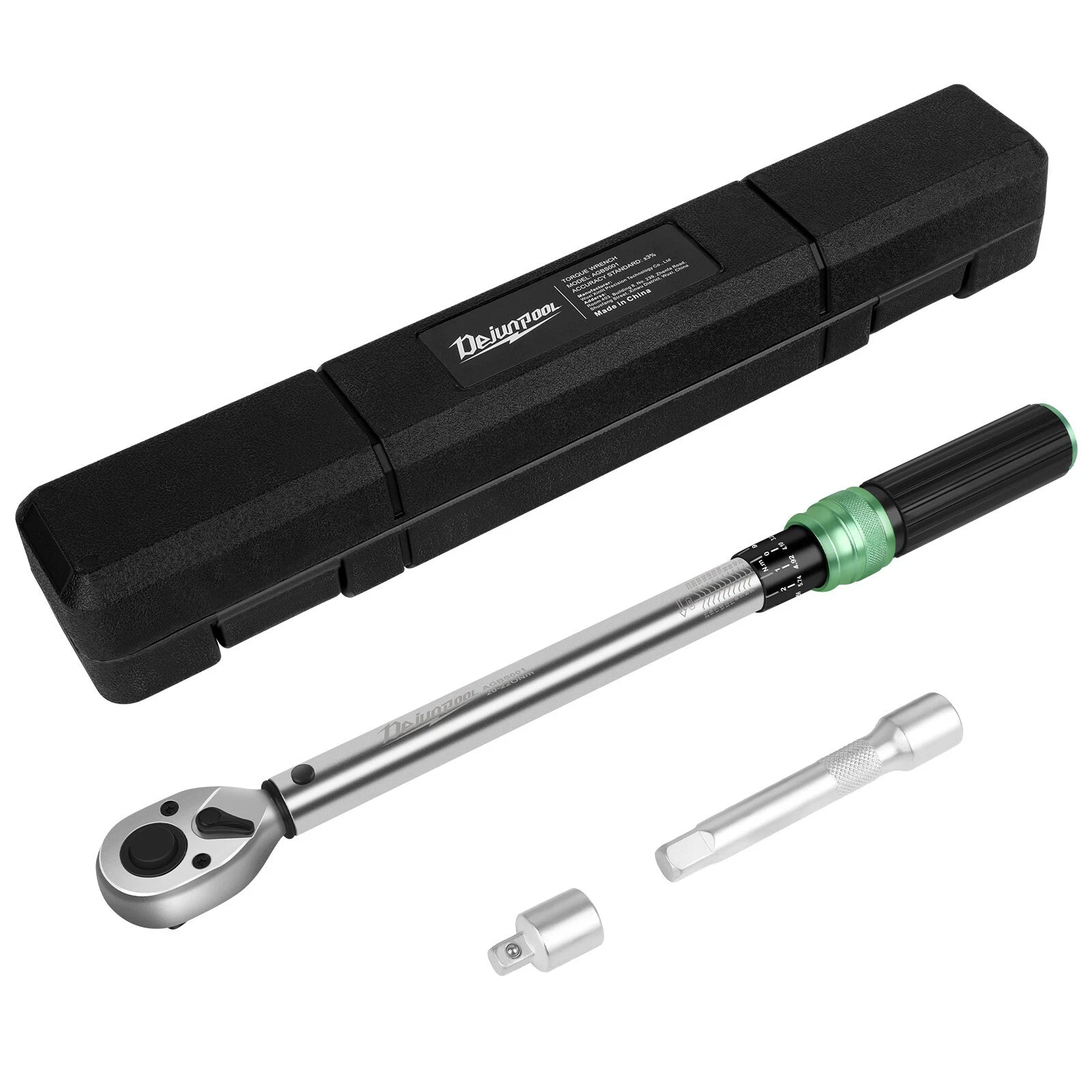 ?Upgraded Torque Wrench 1/2 inch Drive 14.8-162ft.lb/20-220n.m Torque Wrench Set