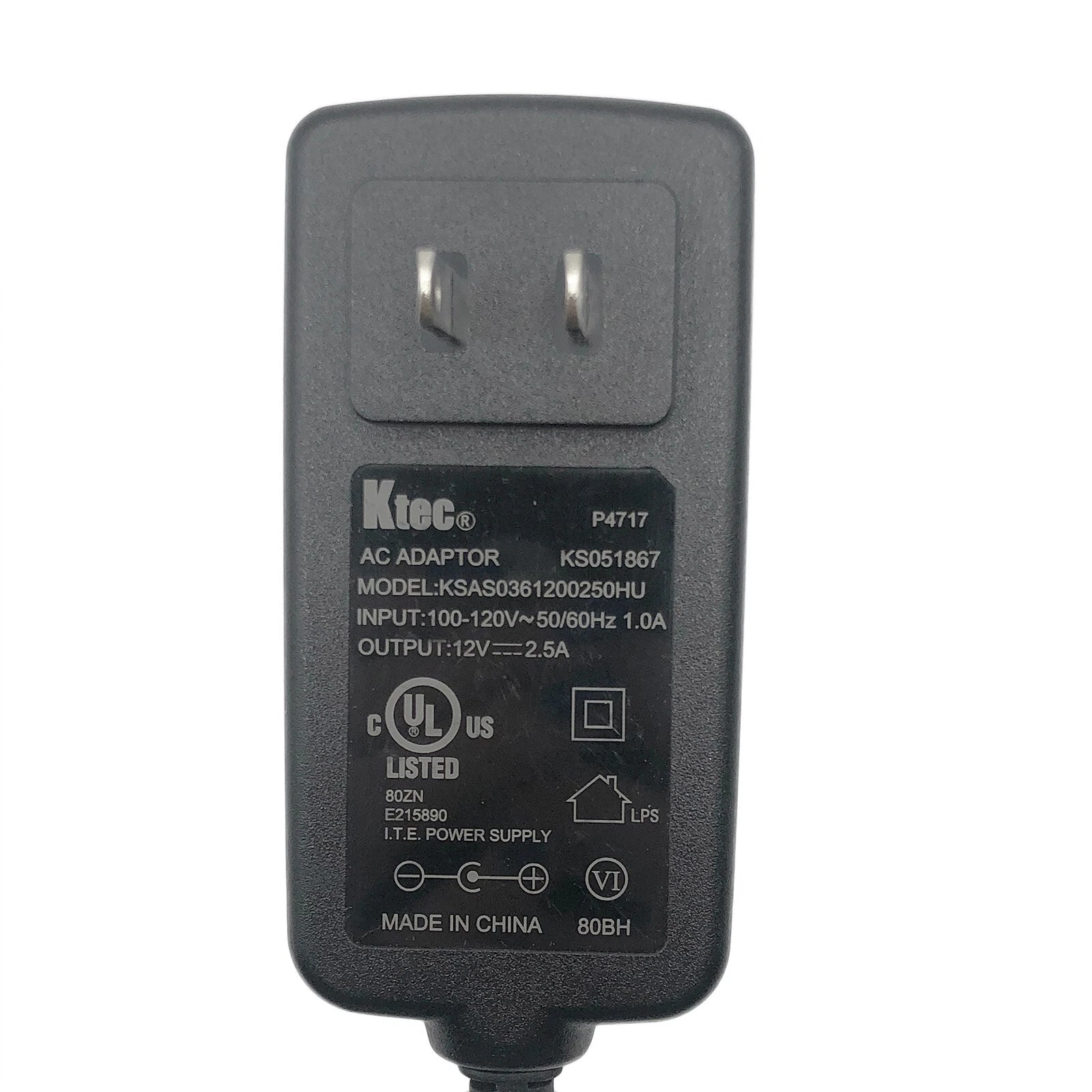 New Original Ktec AC Adapter for ZTE MF279 Home Wireless Internet Base Router