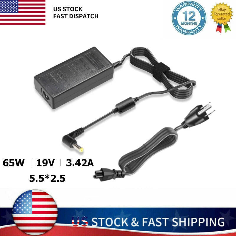 65W AC Adapter Power Cord For Asus Q502L X551CA F551MA Laptop PC Battery Charger
