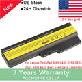 5200mah Battery For Lenovo G430 G450 G530 G550 42T4729 42T4730 42T4726 LO8N6Y02
