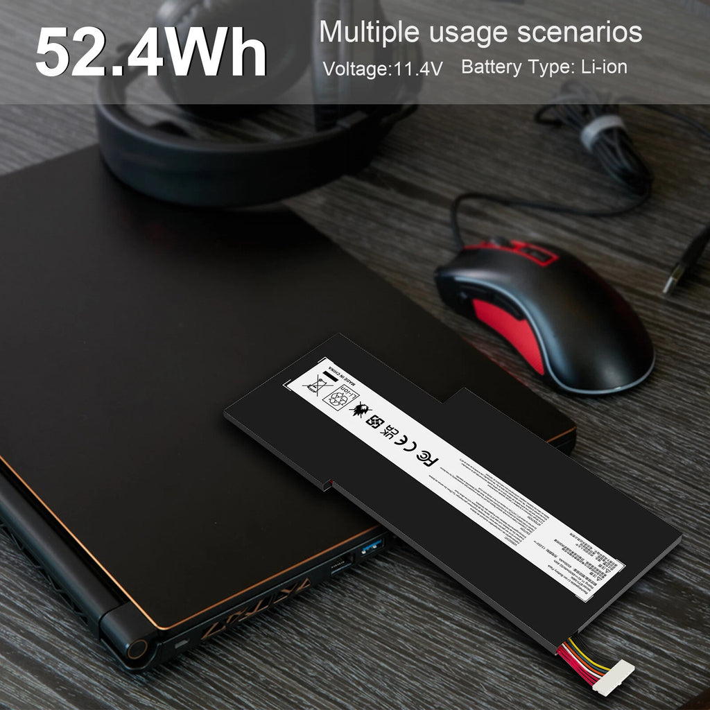 BTY-M6K Battery for MSI GS63VR 7RG Stealth Pro GF63 Thin 8RB 8RC 9SC 52.4Wh