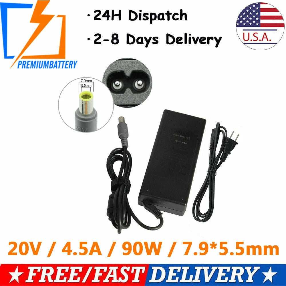 For Lenovo ThinkPad IBM T530 T430 T520 T420s T420 AC Charger Power Adapter Lot P