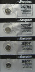 4 Energizer Silver Oxide SR721SW SR721W SR721 1.55V Battery