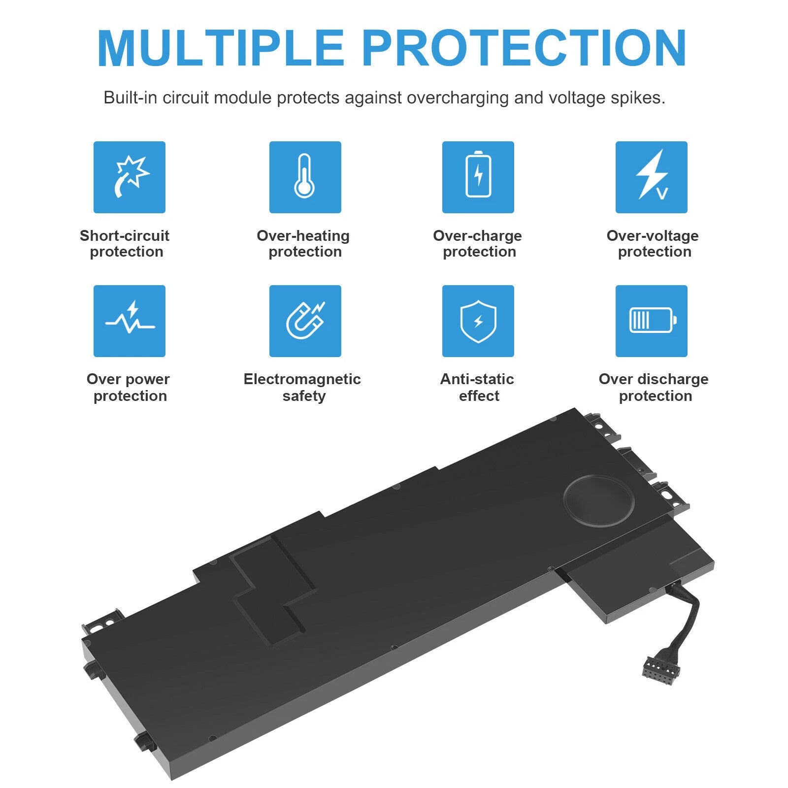90Wh Battery for HP ZBook 15 G3 G4 Series HSTNN-DB7D/-C87C VV09XL VV09090XL US