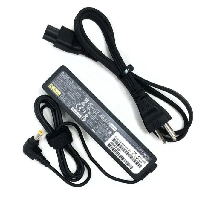 NEW Genuine Fujitsu 65W AC Adapter 19V 3.42A for Fujitsu Laptop Charger w/Cord