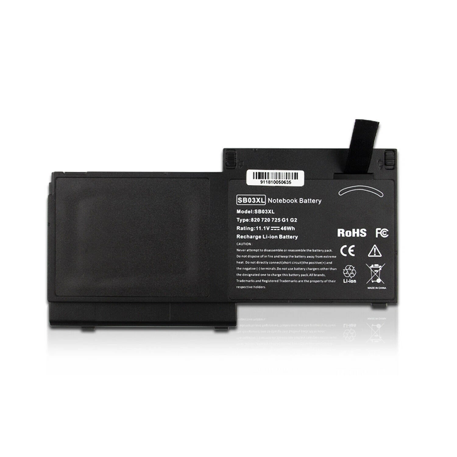 SB03XL SBO3XL Battery For HP Elitebook 720 G1 G2 725 820 716726-421 717378-001