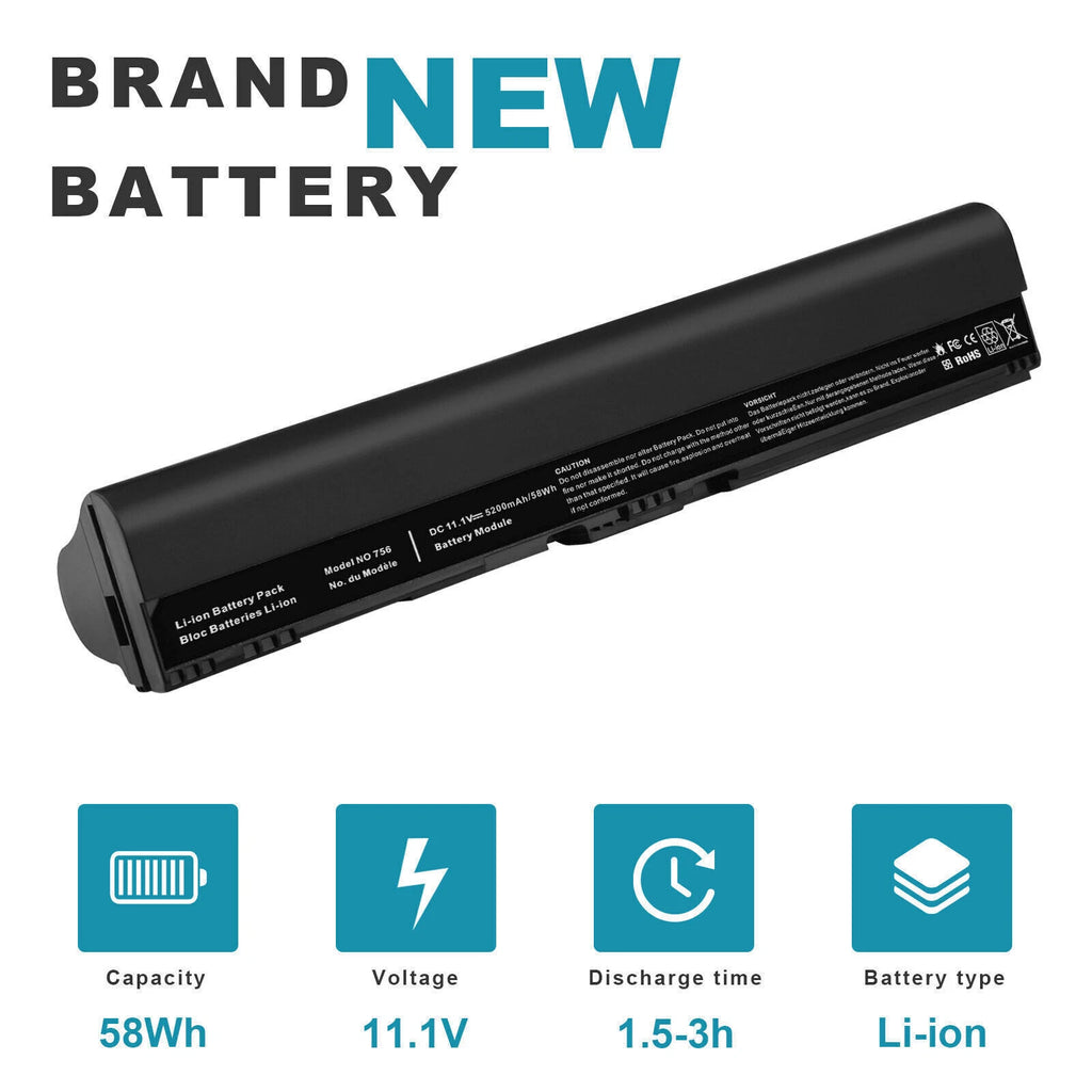 AL12X32 Battery For Acer 756 C7 C710 Chromebook Series Travel Mate B113 B113M