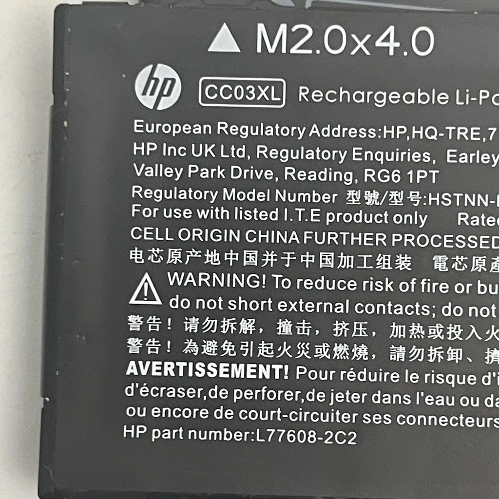 Genuine CC03XL Battery For HP EliteBook 830 835 840 G7 G8 HSTNN-DB9Q L78555-005