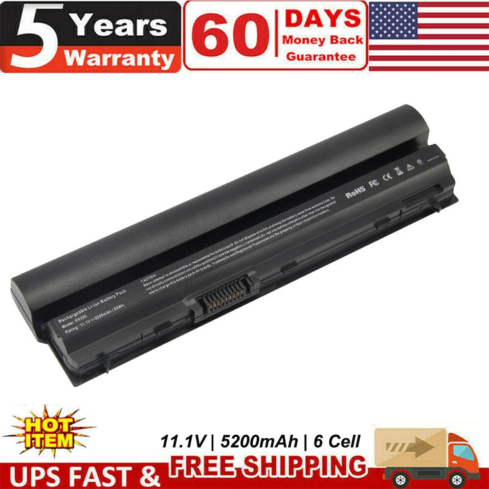 E6230 E6320 Battery for Dell Latitude E6220 E6120 E6330 E6430s FRROG RFJMW