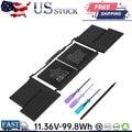 A2113 Laptop Battery For Apple Macbook Pro A2141 16'' Inch 2019 610-00533