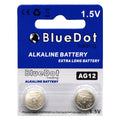 USA SELLER ~ 2 Pcs AG12 LR43 386 Alkaline Button Cell Battery FREE SHIPPING