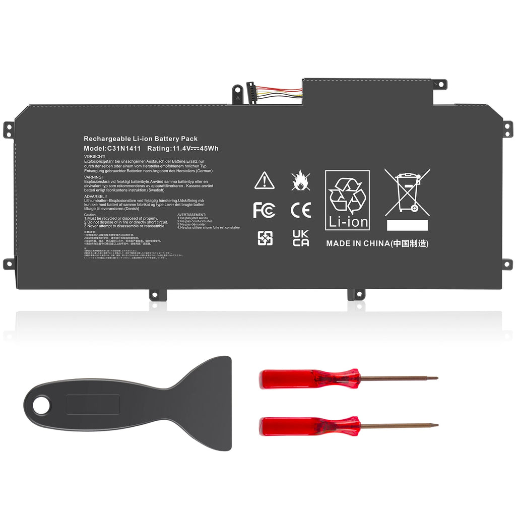 ?45Wh C31N1411 Battery for ASUS Zenbook UX305 UX305L UX305F UX305C UX305CA
